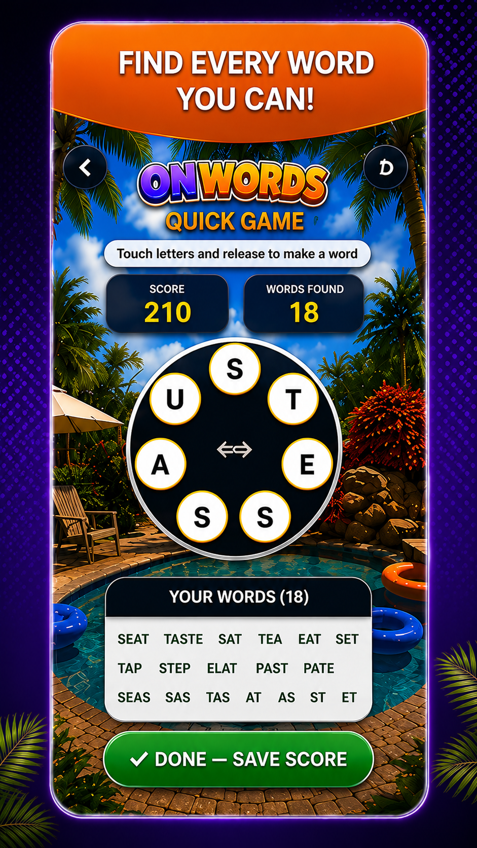 OnWords screenshot 2