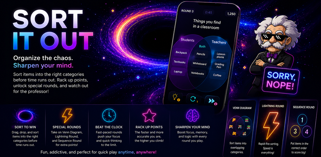 Sort It Out Feature Graphic